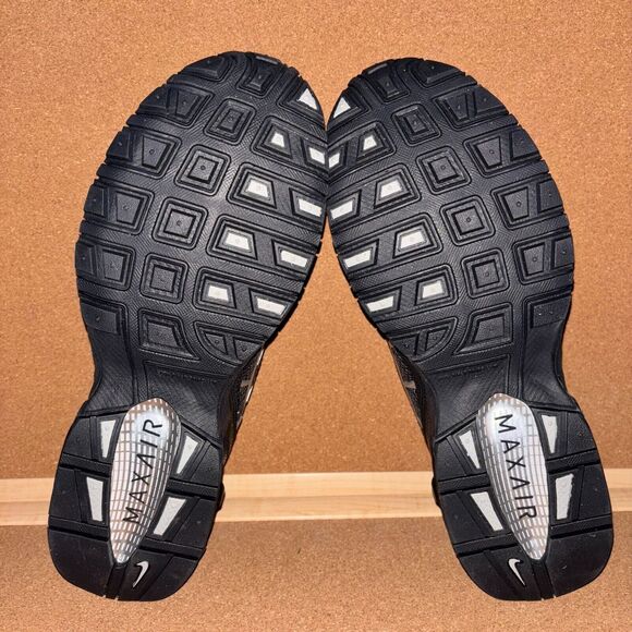 Nike Air Max Torch 4 Size 12.5 NWOB Black Silver 343846-002 - Picture 6 of 7